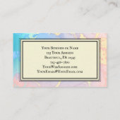 Matthew 5:16あなたの光を輝かせなさい、聖書の聖句 名刺 (裏面)