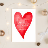 Matthew 5:5 Scripture Christmas Greeting Card シーズンカード