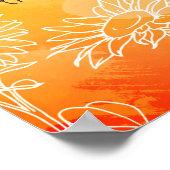 Matthew 5:8 Blessed are Pure in Heart Bible Verse ポスター (角)