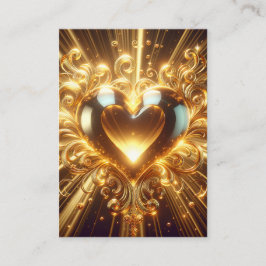 Matthew 5:8 KJVカード – 純粋なハート 名刺