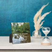 Matthew 6:27心配して、誰でも追加できる フォトプラーク (インサイチュ)