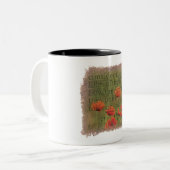 MATTHEW 6:28 Coffee Mug ツートーンマグカップ (正面左)