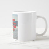 Matthew 6:34 WEBU Mug ジャンボコーヒーマグカップ (右)