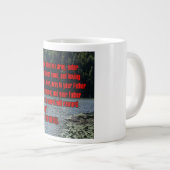 Matthew 6:6 WEBU Mug ジャンボコーヒーマグカップ (正面右)
