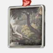 Matthew Dubourが刻むメキシコトカゲのキャッチャー メタルオーナメント (左)