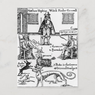 Matthew HopkinsのWitchfinder大将 ポストカード