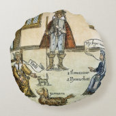 Matthew Hopkins (D 1647年) ラウンドクッション (裏面)