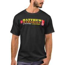 MATTHEW MARSHALL ベーシック ダークTシャツ