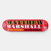 MATTHEW MARSHALL 8 1/4" スケートボードデッキ (横)