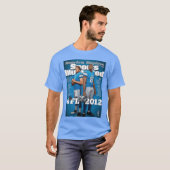 Matthew Stafford Calvin Johnson 2012 Football Prev Tシャツ (正面フル)