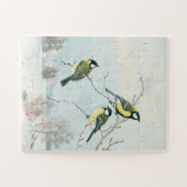 Matti Karppanenによる可愛い小鳥Birds Art ジグソーパズル (横)