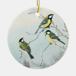 Matti Karppanenによる可愛い小鳥Birds Art セラミックオーナメント