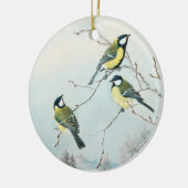 Matti Karppanenによる可愛い小鳥Birds Art セラミックオーナメント (左)