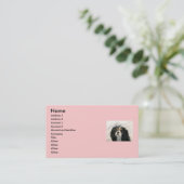 MattieチャールズCavalier王 名刺 (スタンド正面)