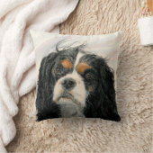MattieチャールズCavalier Spaniel王 クッション (ブランケット)