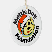MattieDogのオーナメント セラミックオーナメント (右)