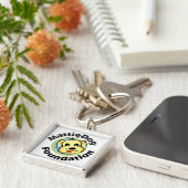 MattieDogの基礎Keychain キーホルダー (側面)