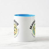 MattieDogの幸せなマグ マグカップ (中央)