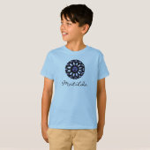 Mattildaの笑顔の花のシャツ Tシャツ (正面フル)