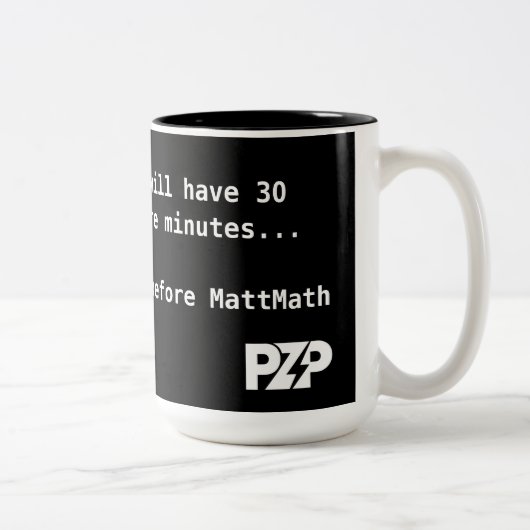 MattMathCoffeeMug ツートーンマグカップ (右)