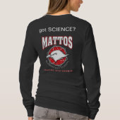 Mattosの科学委員会のlong-sleeved長袖シャツ Tシャツ (裏面)
