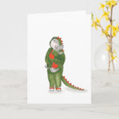 MattyとTyのハグカード カード (黄色い花)