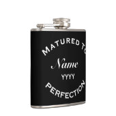 Matured To Perfection Personalised Birthday Gift フラスク (右)