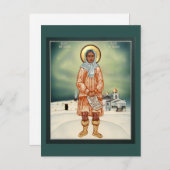 Matushka Olga of Alaska Prayer Card ポストカード (正面/裏面)