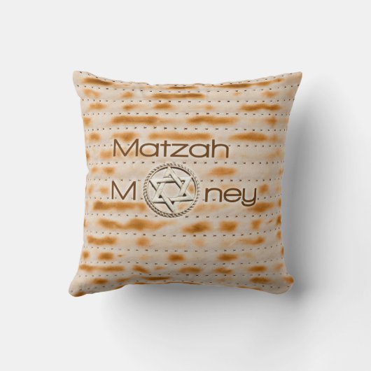 Matzahのお金の枕 クッション (裏面)