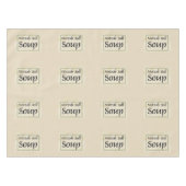 Matzahの球スープ テーブルクロス (正面(横))