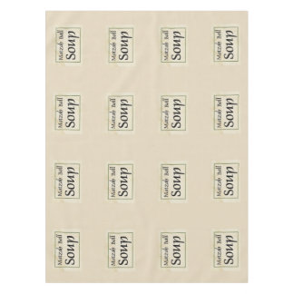 Matzahの球スープ テーブルクロス