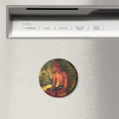 'Maua, A Samoan' - John LaFarge Magnet マグネット (インサイチュ (食洗機))