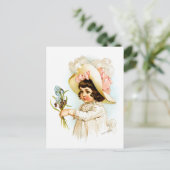 Maud Humphrey:フランスの子 ポストカード (スタンド正面)