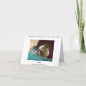 Maudeおよびウィンクノートカード カード (裏面)