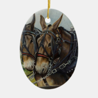 Maude及びMaddie セラミックオーナメント