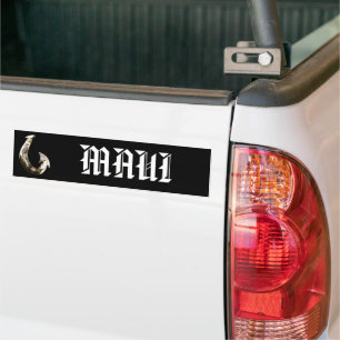 MAUI – トライバルフック バンパーステッカー