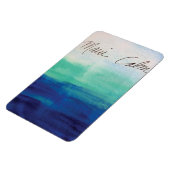 maui,海，ブルー，ハワイ，calm，マグネット マグネット (左側)