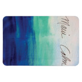 maui,海，ブルー，ハワイ，calm，マグネット マグネット (横)