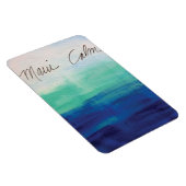 maui,海，ブルー，ハワイ，calm，マグネット マグネット (右側)