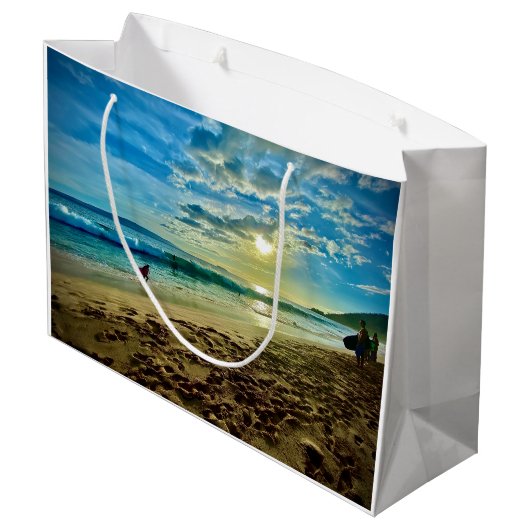 Maui Big Beach Gift Bag ラージペーパーバッグ (裏面アングル)