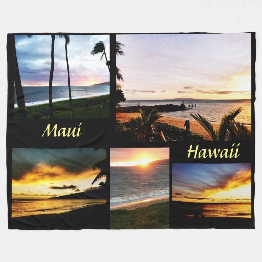 MAUI HAWAII フリース (正面(横))