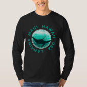 Maui Hawaii DIVING Lahaina Manta Tシャツ (正面)