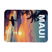 Maui Hawaii Travel マグネット (横)