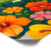 Maui Hawaii Tropical Coastline Vintage Travel Art ポスター (角)