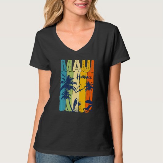 Maui Hawaiian Family Vacation Matching Group Premi Tシャツ (正面)