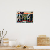 Maui, HawaiiLarge Letter ScenesMaui, HI ポスター (キッチン)