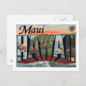 Maui, HawaiiLarge Letter ScenesMaui, HI ポストカード (正面/裏面)
