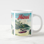 Maui, HawayJumbo Coffee Mugのご挨拶   をお送りします ジャンボコーヒーマグカップ (右)