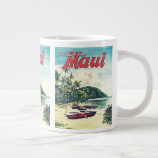 Maui, HawayJumbo Coffee Mugのご挨拶 をお送りします ジャンボコーヒーマグカップ
