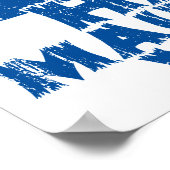 Maui Ho'okipa windsurfing ポスター (角)